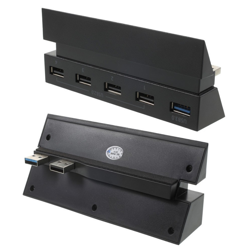 Hub USB 5-Ports pour Console de Jeu PS4 DOBE