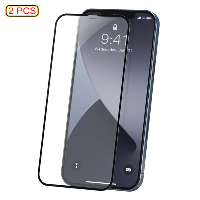 Protection en Verre Trempé Plein Écran pour iPhone 12 Mini (2 PCS)  BASEUS