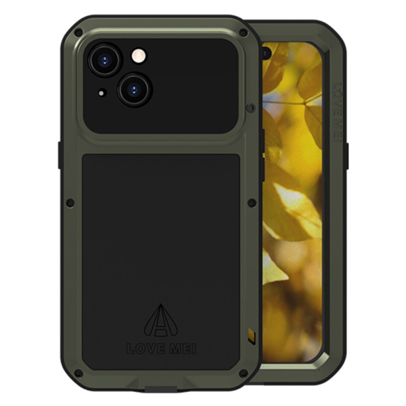 Coque iPhone 15 avec Protecteur d'Écran en Verre Trempé LOVE MEI