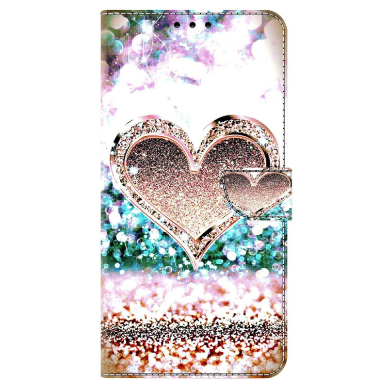 Housse Samsung Galaxy S24 Plus 5G Coeur de Diamant Rose