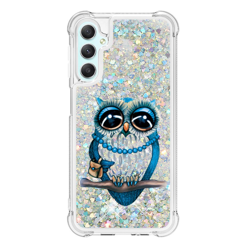 Coque Samsung Galaxy A25 5G / A24 4G Paillettes Chouette