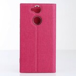 Flip Cover Sony Xperia XA2 Texturée