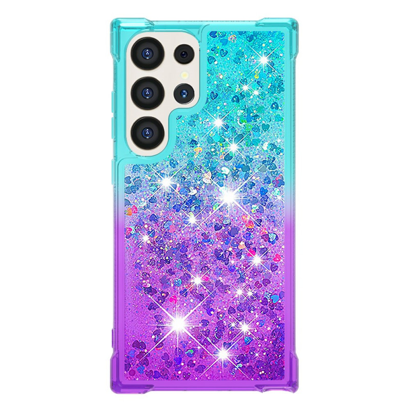 Coque Samsung Galaxy S24 Ultra 5G Paillettes Liquides