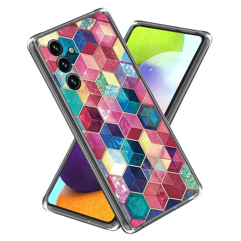 Coque Samsung Galaxy A25 5G Blocs colorés