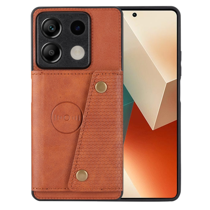 Coque Xiaomi Redmi Note 13 5G Effet Cuir Porte-Cartes