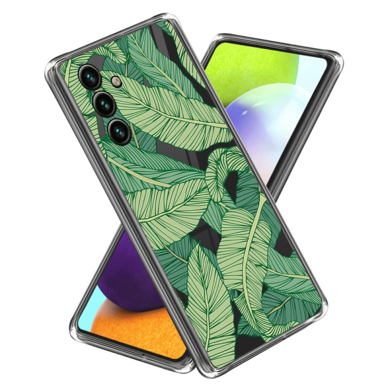 Coque Samsung Galaxy A05s Feuilles Vertes