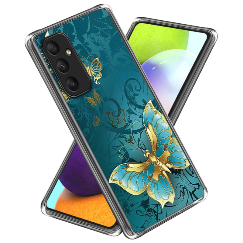 Coque Samsung Galaxy A05s Papillon Doré