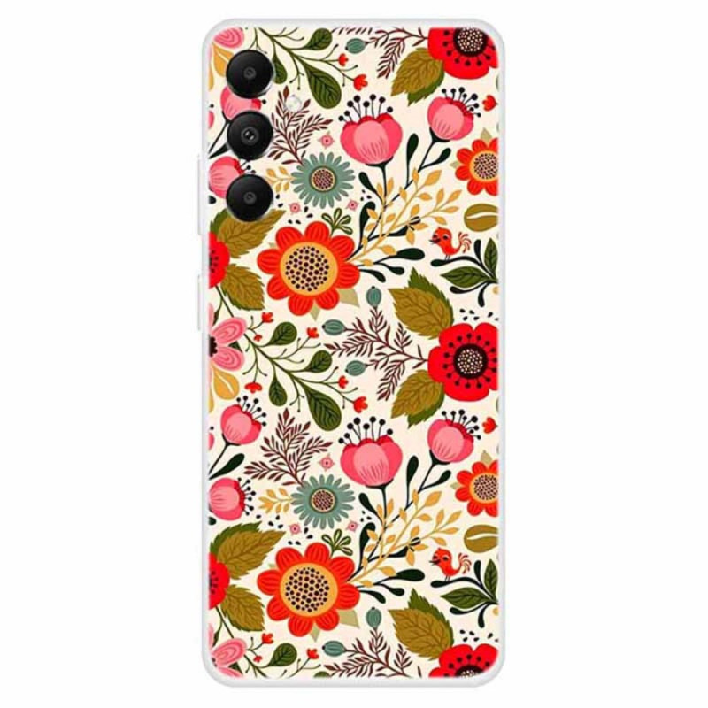 Coque Samsung Galaxy A05s Fleurs colorées