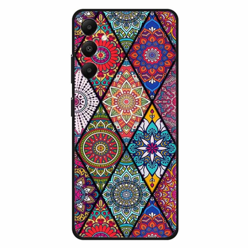 Coque Samsung Galaxy A05s Fleurs de Mandala