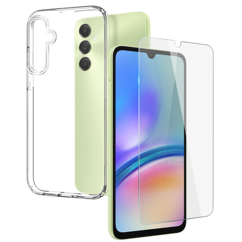 Coque Samsung Galaxy A05s avec film en Verre Trempé