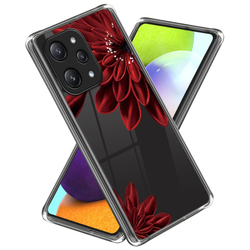 Coque Xiaomi Redmi 12 5G / Poco M6 Pro 5G Fleurs Rouges