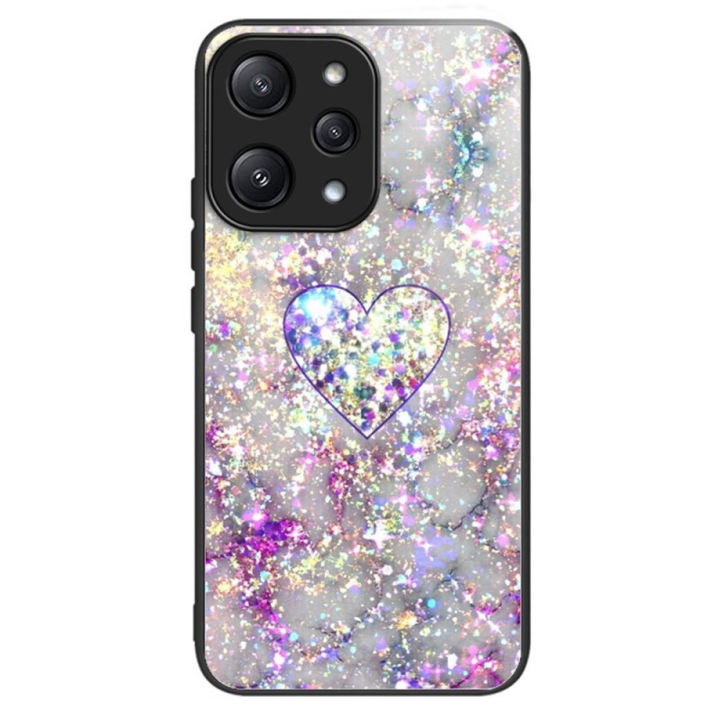 Coque Xiaomi Redmi 12 5G / Poco M6 Pro 5G Verre Trempé Coeur Brillant