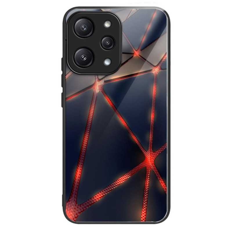 Coque Xiaomi Redmi 12 5G / Poco M6 Pro 5G Verre Trempé Ligne Rouge