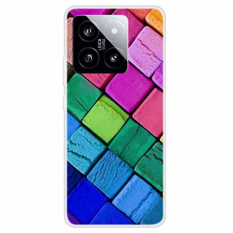 Coque Xiaomi 14 Blocs colorés