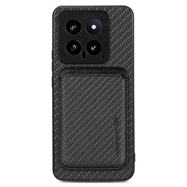 Coque Xiaomi 14 Porte-Cartes Détachable Magnétique