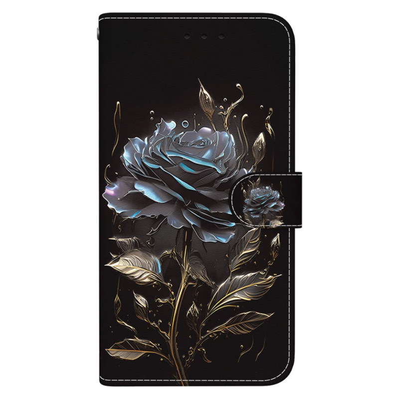 Housse Honor Magic 5 Lite Rose Noire à Lanière