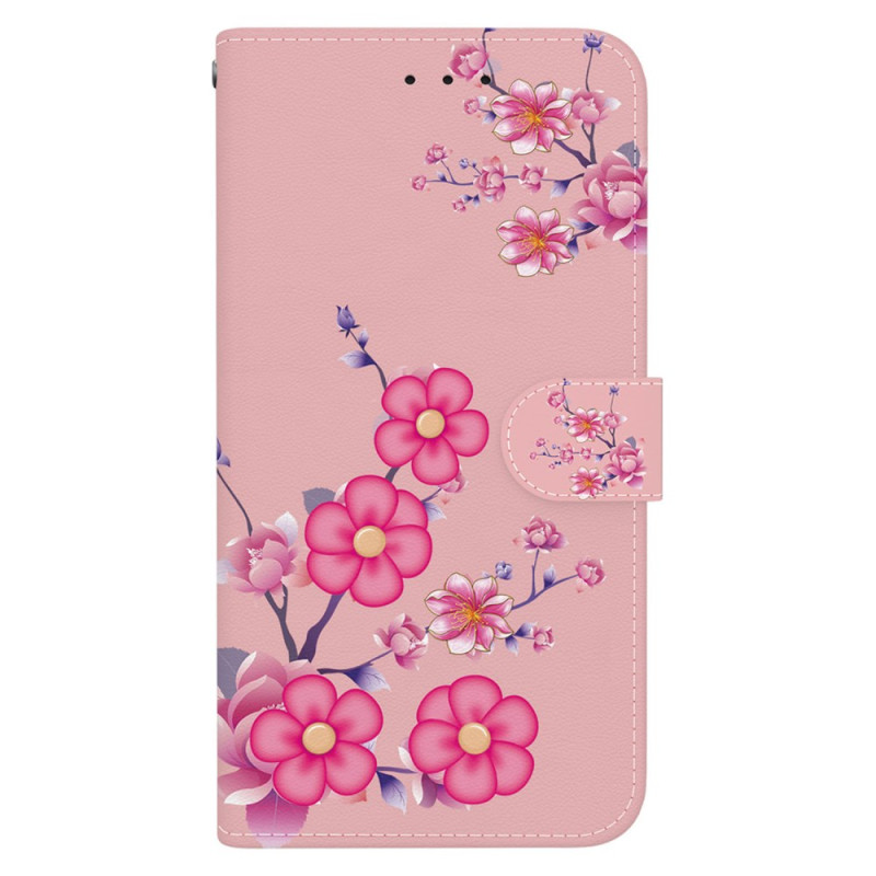 Housse Honor Magic 5 Lite Sakura à Lanière