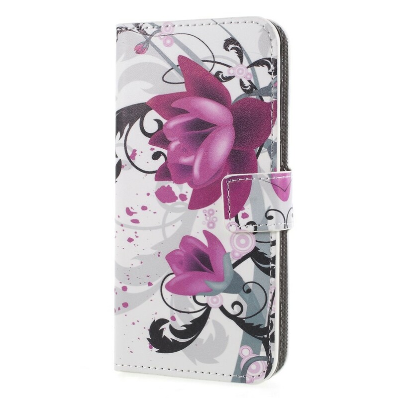 Housse Huawei P Smart Papillons et Fleurs