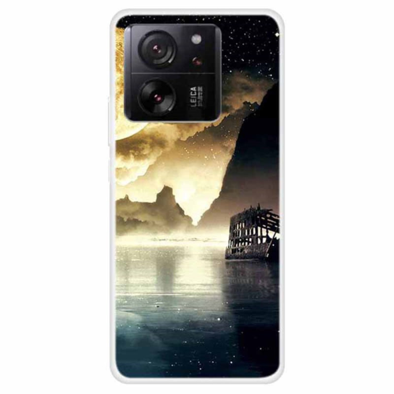 Coque Xiaomi 13T / 13T Pro Bord de Lac au Clair de Lune