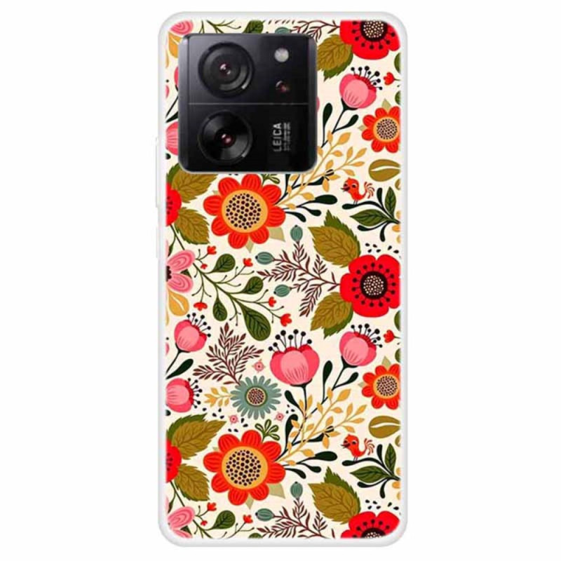 Coque Xiaomi 13T / 13T Pro Fleurs Colorées