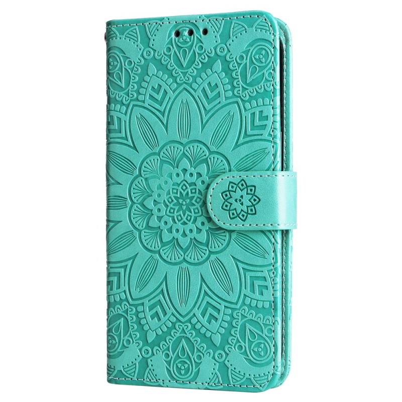 Housse Honor Magic 6 Lite / X9b Mandala Floral à Lanière