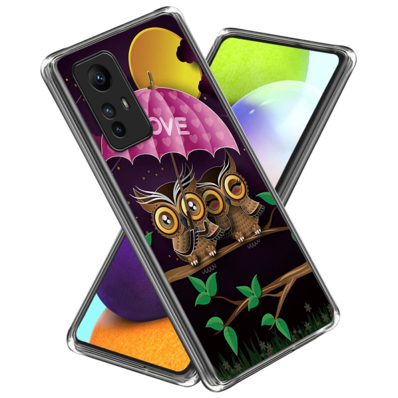 Coque Xiaomi Redmi Note 12S Couple de Hiboux