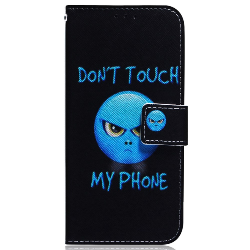 Housse Xiaomi Redmi Note 12S Emoji Don'T Touch My Phone