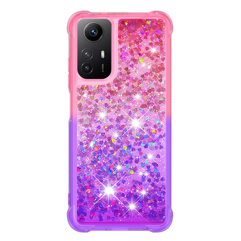 Coque Xiaomi Redmi Note 12S Dégradé Paillettes