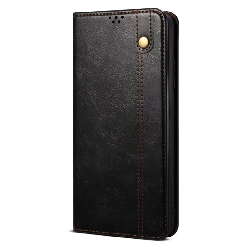 Flip Cover Xiaomi Redmi Note 13 4G Simili Cuir Ciré