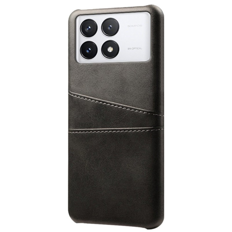 Coque Poco X6 Pro 5G Effet Cuir Porte-Cartes