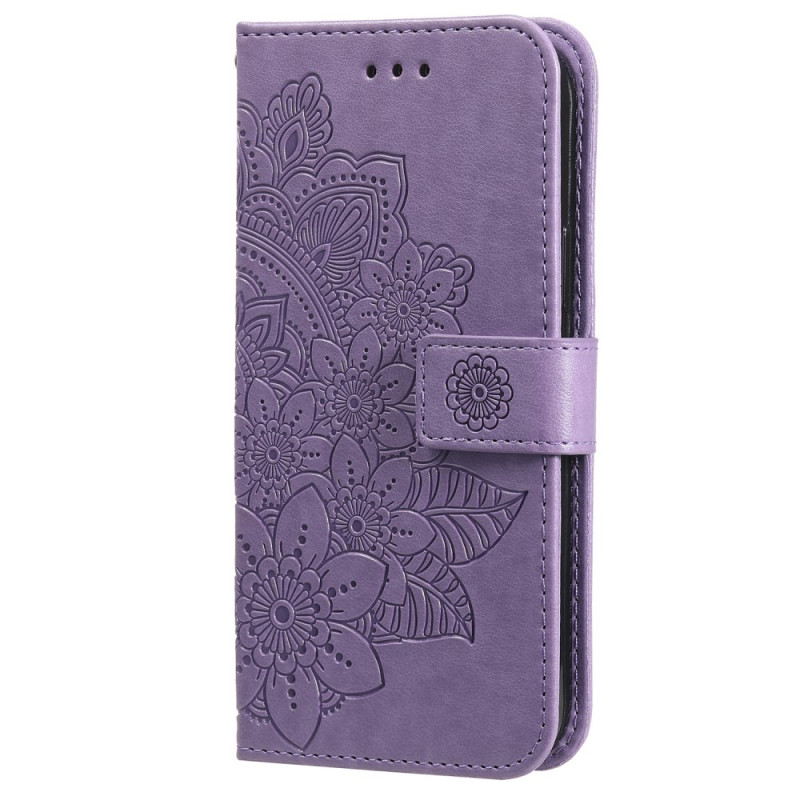 Housse Poco X6 Pro 5G Motif Floral à Lanière