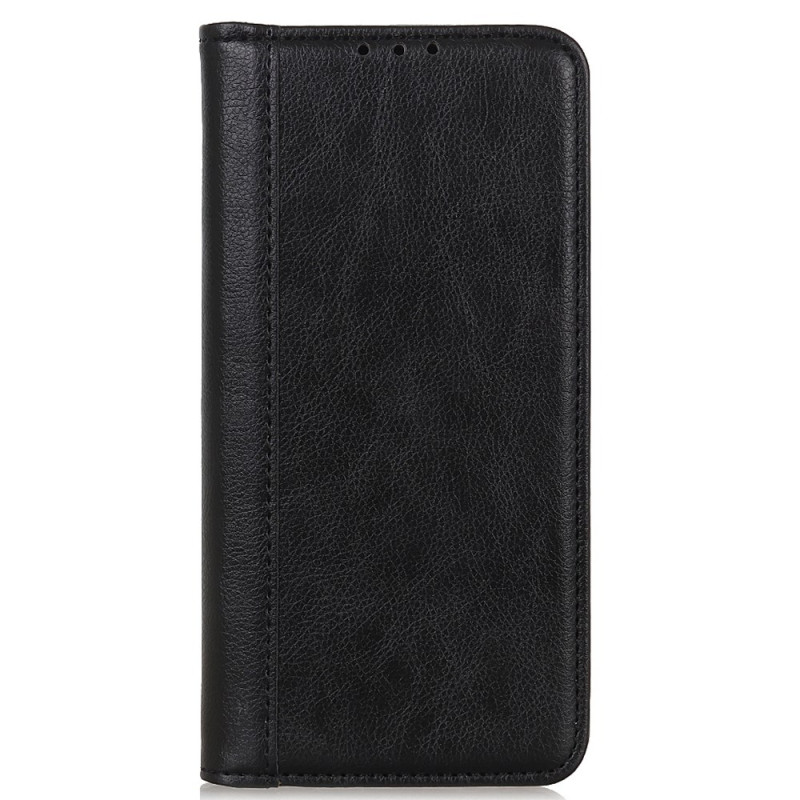 Flip Cover Xiaomi Redmi Note 13 Pro 4G / Poco M6 Pro 4G Cuir Fendu