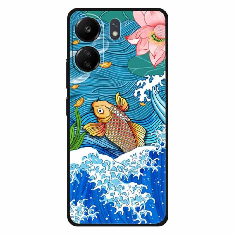 Coque Xiaomi Redmi 13C / Poco C65 Carpe Dorée Surfante