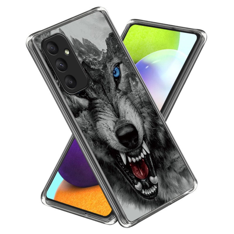 Coque Samsung Galaxy A55 5G Loup Féroce