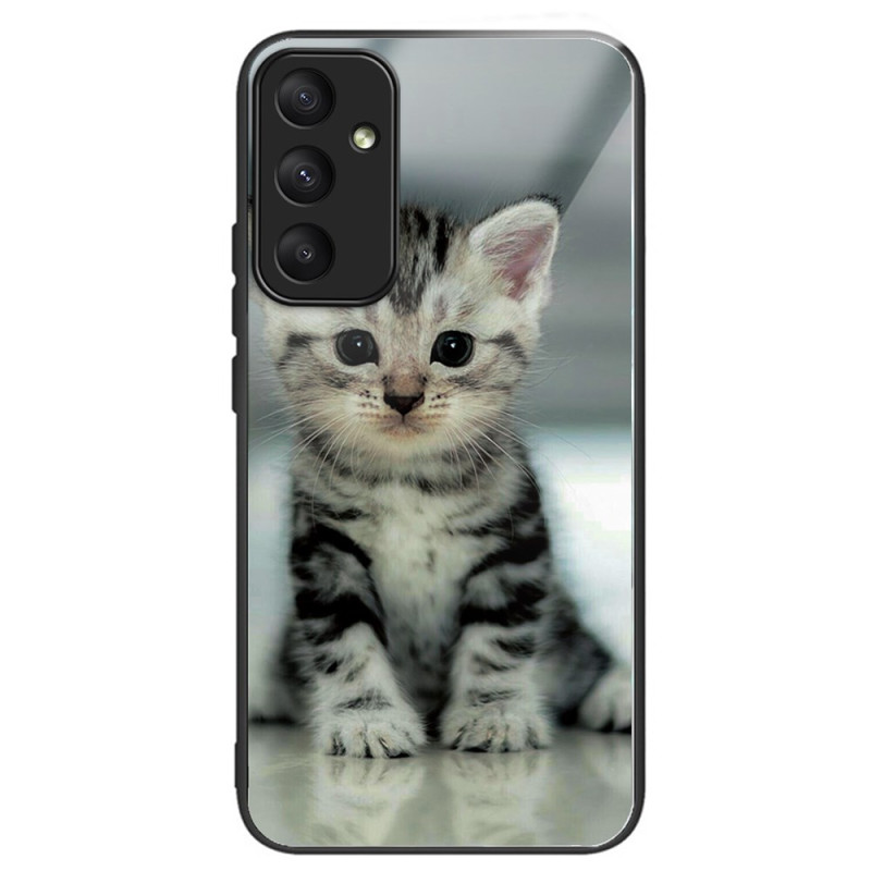 Coque Samsung Galaxy A55 5G Verre Trempé Chaton