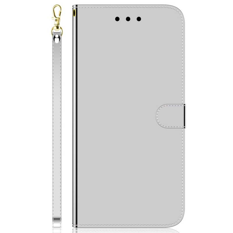 Housse Samsung Galaxy A55 5G Effet Miroir et Lanière