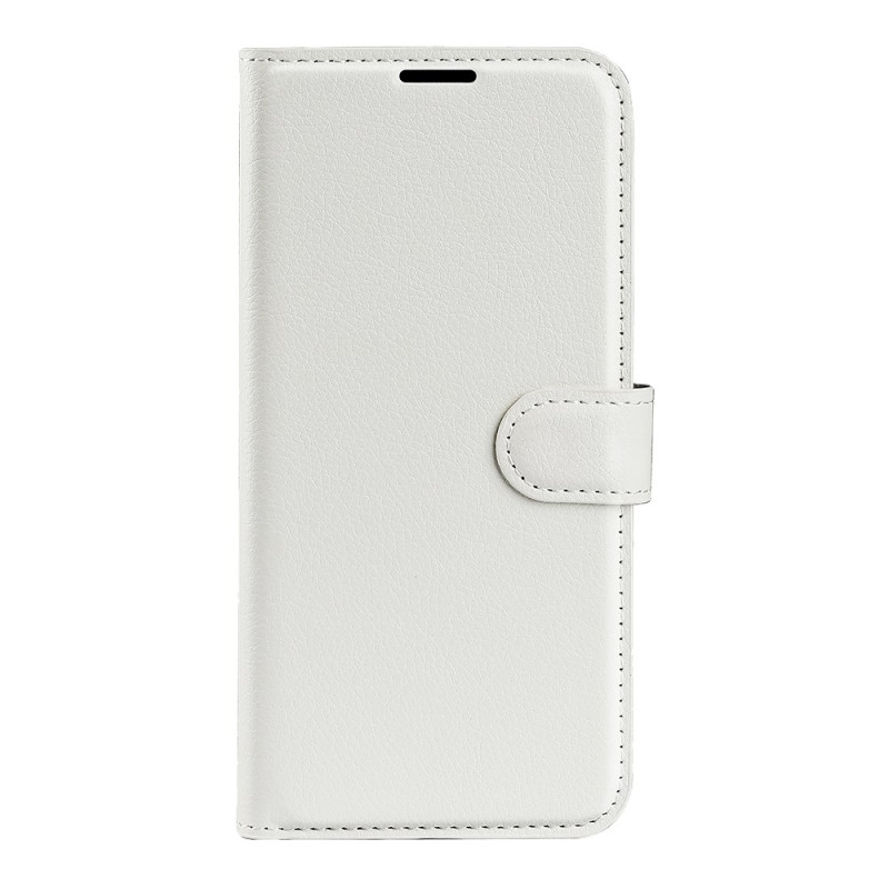 Housse Samsung Galaxy Xcover 7 Simili Cuir Litchi Classique