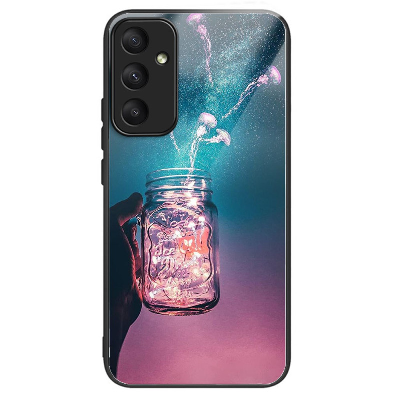 Coque Samsung Galaxy A35 5G Verre Trempé Méduse en Bouteille