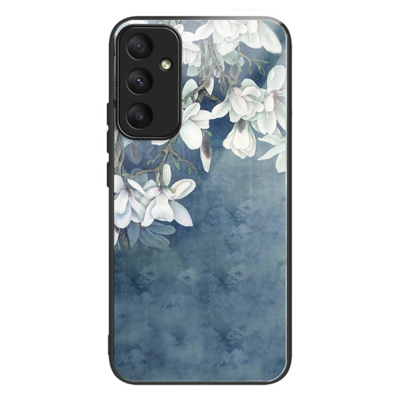 Coque Samsung Galaxy A35 5G Verre Trempé Magnolias