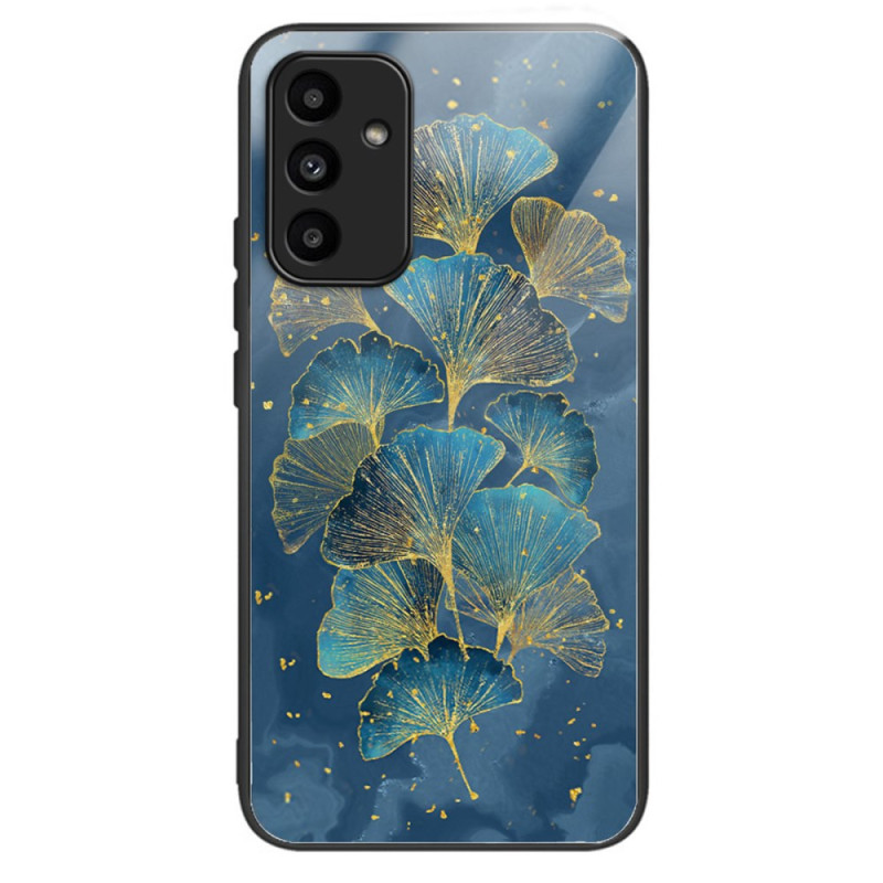 Coque Samsung Galaxy A15 5G / A15 Verre Trempé Feuilles de Ginkgo