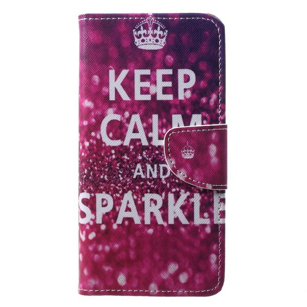 Housse Huawei P20 Keep Calm and Sparkle