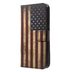 Housse Huawei P20 Lite Drapeau USA