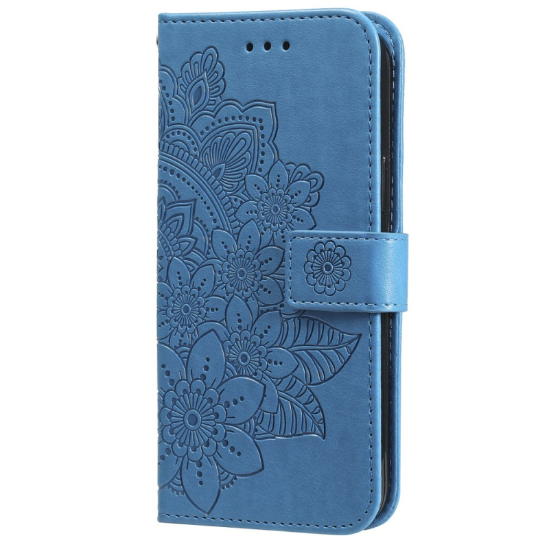 Housse OnePlus 12 5G Fleur Motif Floral à Lanière