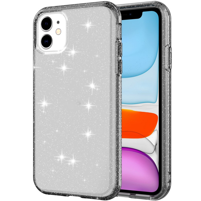 Coque iPhone 11 Transparente Paillettée