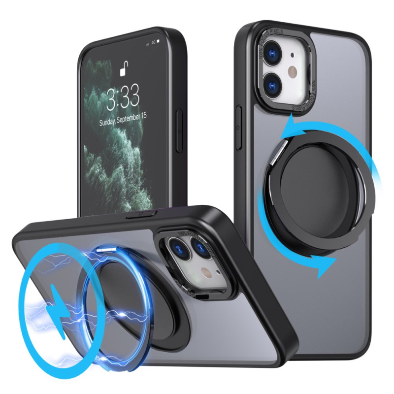 Coque iPhone 11 Magnétique avec Anneau-Support Invisible