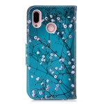 Housse Huawei P20 Lite Arbre Fleuri