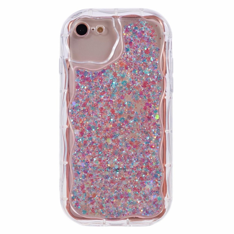 Coque iPhone SE 3 / SE 2 / 8 / 7 Silicone Design paillettes