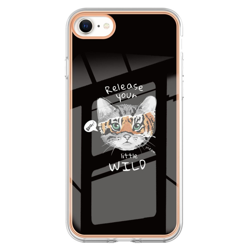 Coque iPhone SE 3 / SE 2 / 8 / 7 Chat et Tigre