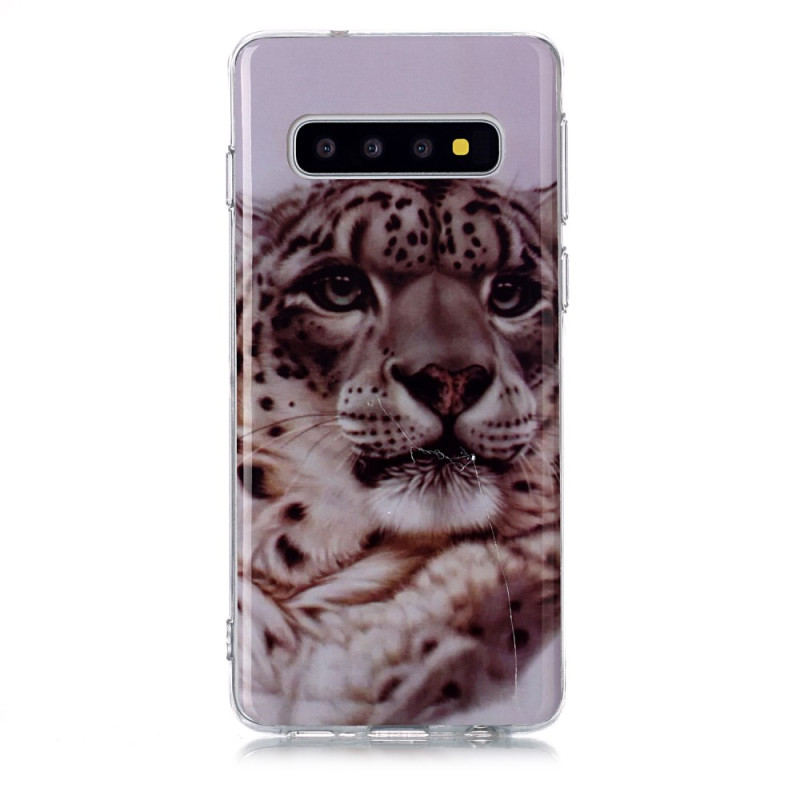 Coque Samsung Galaxy S10 Léopard