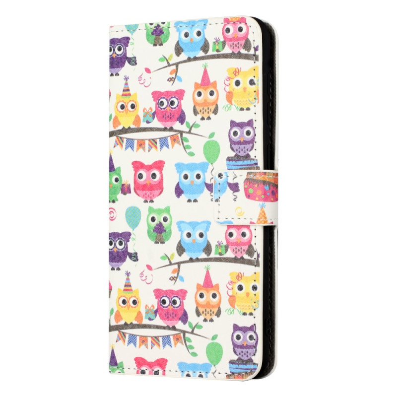 Housse Samsung Galaxy Xcover 7 Gang de Hiboux